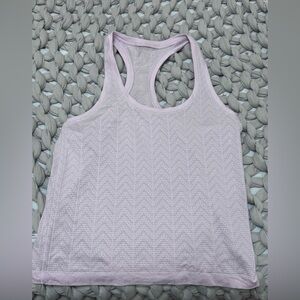 Lululemon Light Lavender Racerback Tank Top